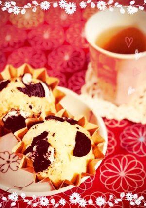 ＨＭで簡単★バナナオレオケーキ-レシピのメイン写真