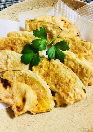 揚げ時間短縮★かぼちゃの天ぷら-レシピのメイン写真