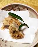 秋の味覚 レンコンのはさみ揚げ