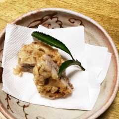 รูปของ 秋の味覚 レンコンのはさみ揚げ