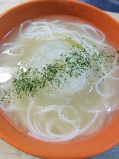 そうめん入り玉ねぎのスープ煮-レシピのメイン写真