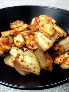 エリンギキムチ炒め-レシピのメイン写真