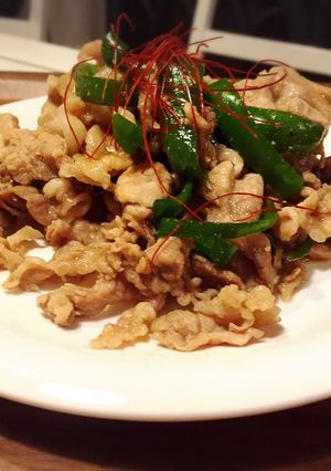 簡単♪豚肉とピーマンのオイスター炒め-レシピのメイン写真