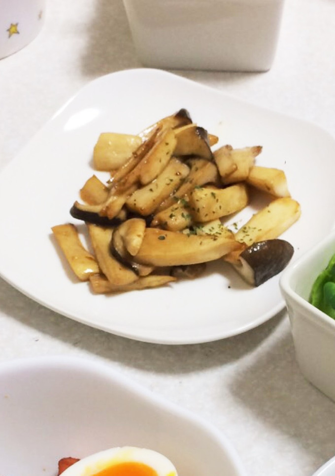 簡単！エリンギバター炒め-レシピのメイン写真
