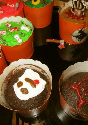 子供と作れる簡単チョコレートカップケーキ-レシピのメイン写真