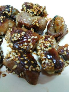 簡単♪一口肉巻きの照り焼き-レシピのメイン写真