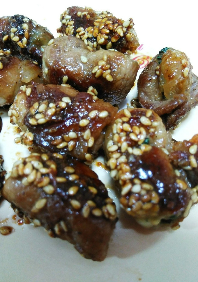 簡単♪一口肉巻きの照り焼き-レシピのメイン写真