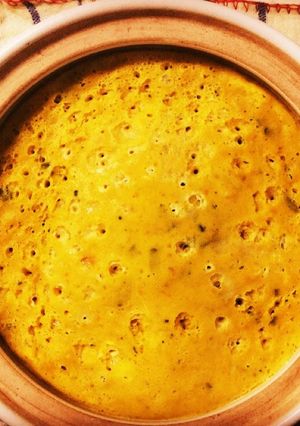 土鍋月面ケーキ-レシピのメイン写真