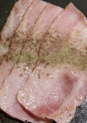 ベーコン焼き炒め⭐ベーコン弁当おかず簡単-レシピのメイン写真