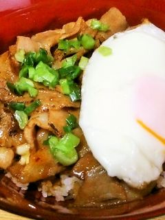豚焼肉玉子飯-レシピのメイン写真