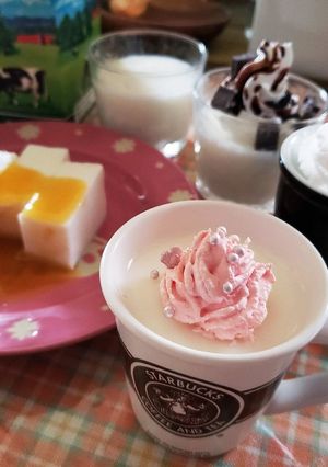 ☆簡単☆牛乳寒天♪-レシピのメイン写真