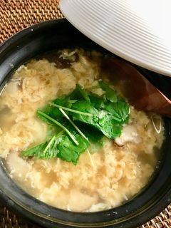 卵雑炊-レシピのメイン写真