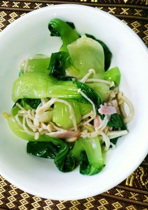 チンゲン菜のあったかサラダ-レシピのメイン写真