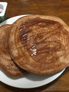 ココア型ホットケーキ-レシピのメイン写真