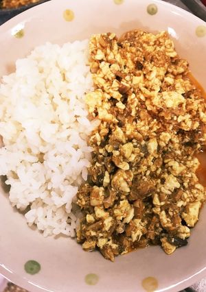 鯖缶カレー 幼児食に-レシピのメイン写真