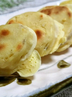 揚げずにヘルシー☆さつまいもの衣焼き-レシピのメイン写真