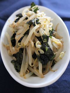 もやし海苔ナムル콩나물무침-レシピのメイン写真