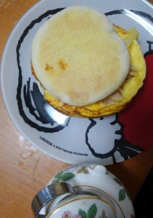 マフィンの卵サンド-レシピのメイン写真