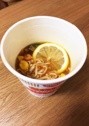さっぱり♡あっさり♡カップヌードルレモン-レシピのメイン写真