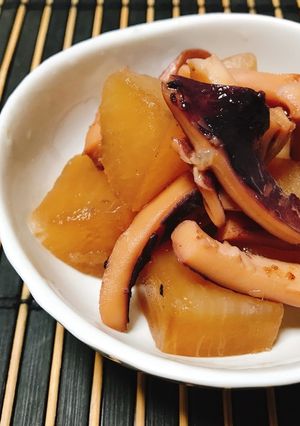 TOP10♡コストコ焼きイカと大根の煮物-レシピのメイン写真