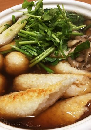 秋田の味でほっこり☆きりたんぽ鍋-レシピのメイン写真