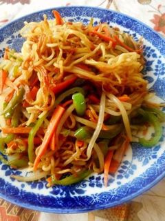 カリカリ麺が美味しい「普通の焼きそば」-レシピのメイン写真