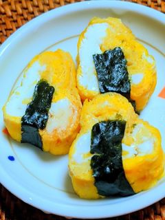 おにぎり卵焼き-レシピのメイン写真