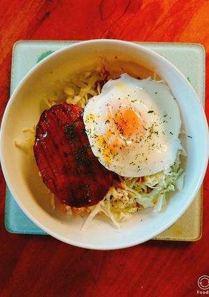 フライパンいらず!簡単ロコモコ丼♪-レシピのメイン写真