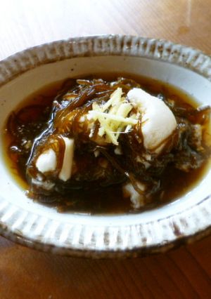 もずくと長芋の酢の物♪-レシピのメイン写真