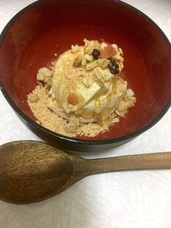 はちみつきな粉アレンジアイス-レシピのメイン写真