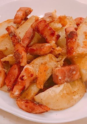 厚切りベーコンとじゃがいものチーズ焼き！-レシピのメイン写真
