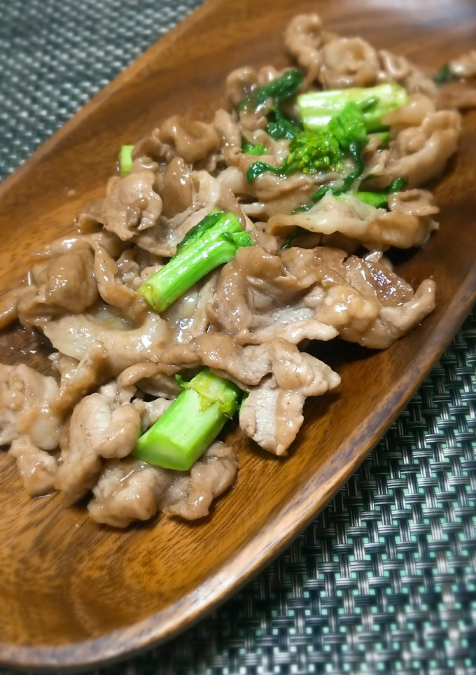 山椒香る豚肉と青菜のオイスターソース炒め-レシピのメイン写真