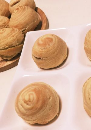台湾タロイモパイケーキ 芋頭酥を里芋で-レシピのメイン写真