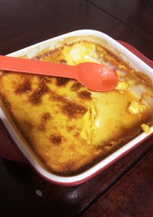 混ぜて焼くだけ！簡単かぼちゃプリン-レシピのメイン写真