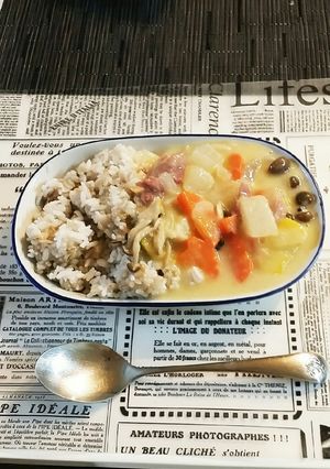 アイスバインでクリームシチュー-レシピのメイン写真