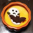 カボチャプリン☆ハロウィ〜ン♪