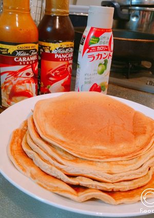 低糖質プロテインパンケーキ!糖質2.0g-レシピのメイン写真