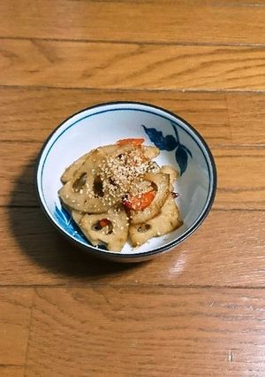 蓮根のきんぴら 簡単-レシピのメイン写真