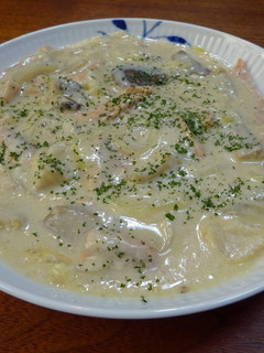 鮭のクリーム煮-レシピのメイン写真