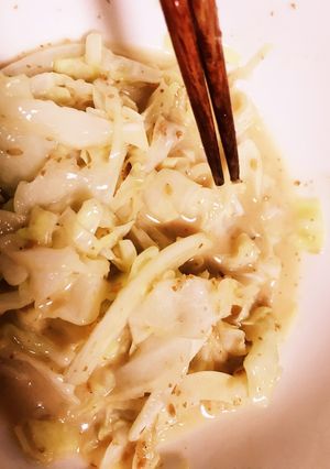 キャベツの消費に！ゴマだれ炒め【簡単】-レシピのメイン写真
