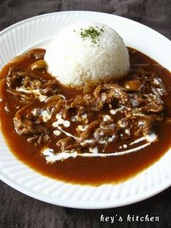 ハヤシライス-レシピのメイン写真