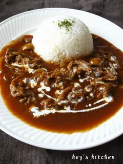 ハヤシライス-レシピのメイン写真