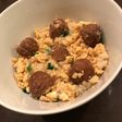 節約!簡単!ミートボールのせ玉子丼♪