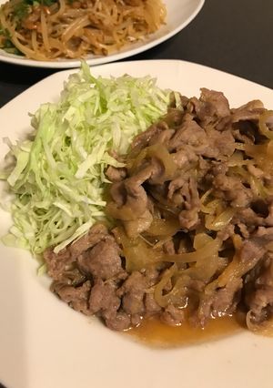 豚こま肉の味噌生姜焼き-レシピのメイン写真