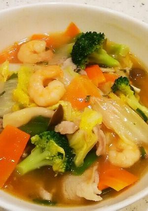 冷蔵庫整理に！野菜たっぷり八宝菜-レシピのメイン写真