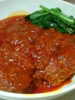 豆腐で柔らか☆煮込みハンバーグ♥簡単☆-レシピのメイン写真
