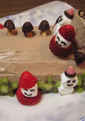 ♪アレルギーさんのクリスマスケーキ♪-レシピのメイン写真