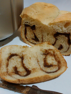 HBでマロンクリームのうずまき食パン-レシピのメイン写真