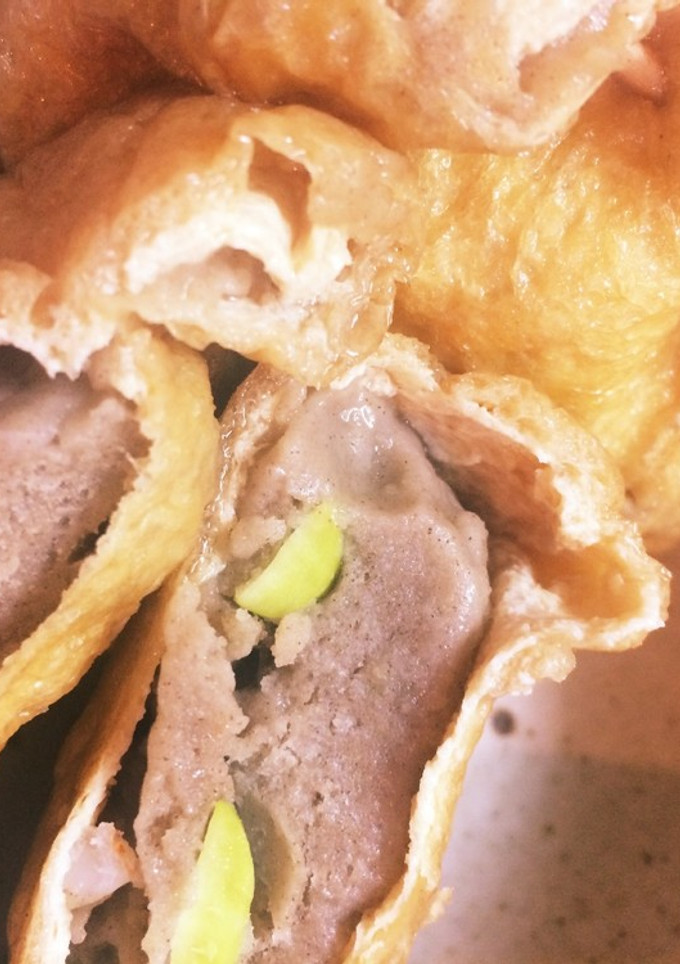そばがき油揚げ煮-レシピのメイン写真