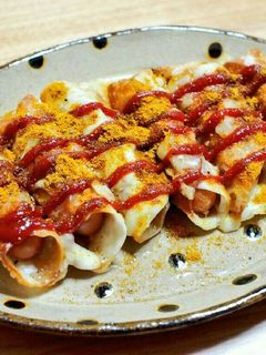 餃子の皮で巻いたカレーヴルスト-レシピのメイン写真